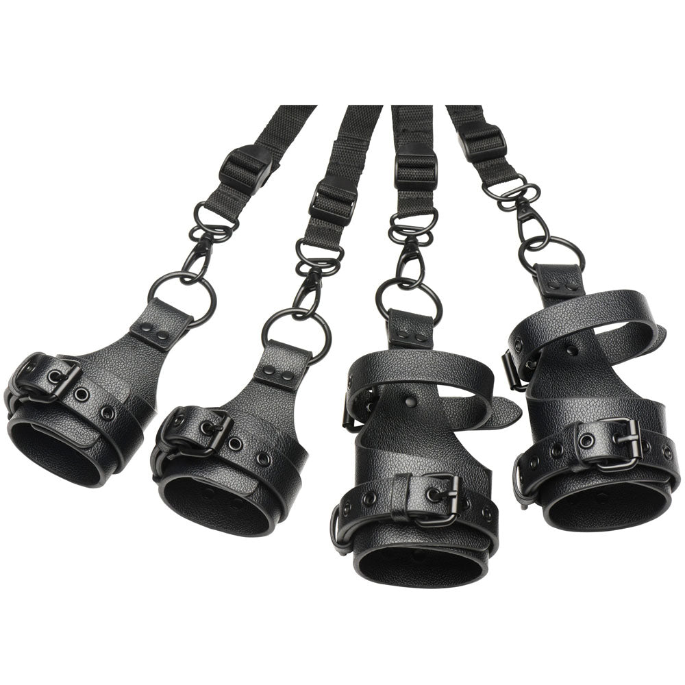 Master Series All Access (Vegan Leather) – Bed Restraint Kit
