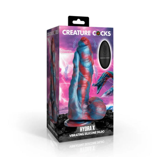 Creature Cocks Hydra X – Vibrating Silicone Dildo