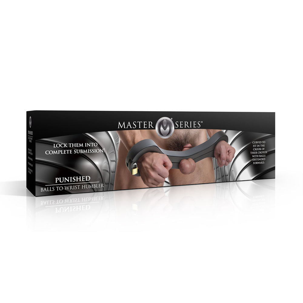 Master Series Punished – Balls to Wrist Humbler Restraint Device