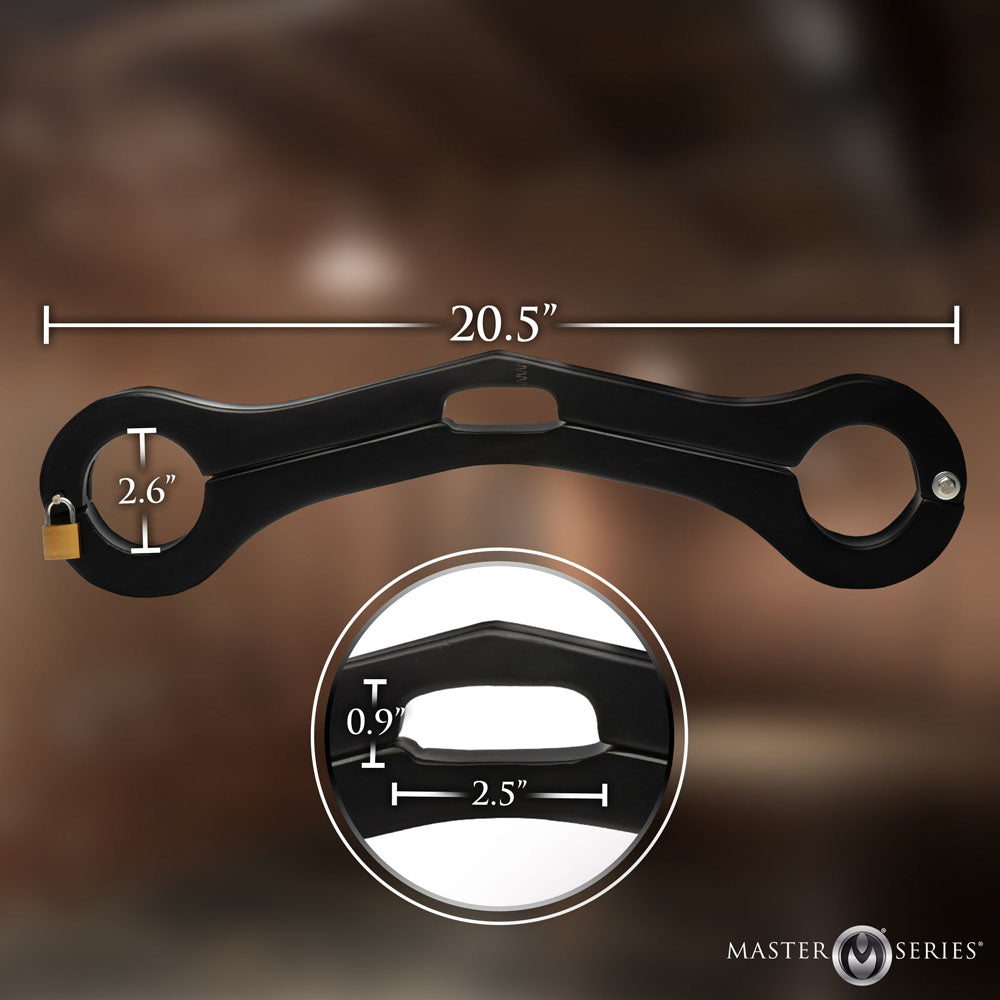 Master Series Punished – Balls to Wrist Humbler Restraint Device