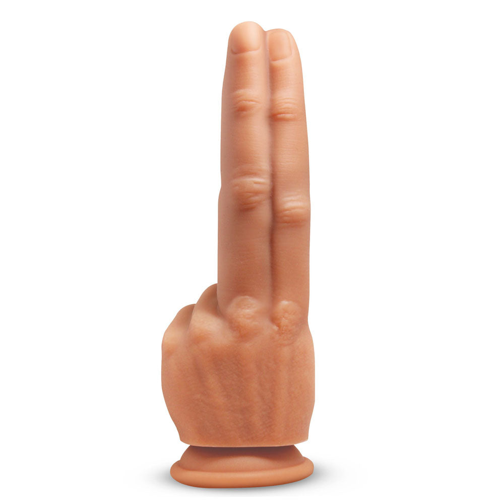 Master Series The Pleaser – 23.6 cm Double Finger Dildo