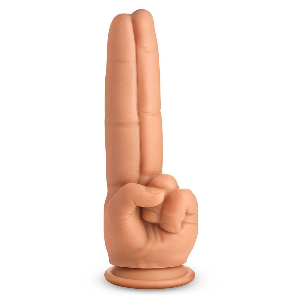 Master Series The Pleaser – 23.6 cm Double Finger Dildo