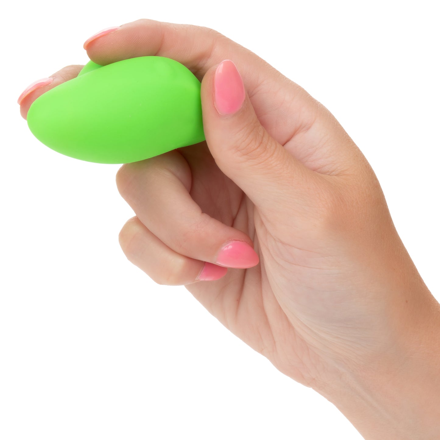 Neon Vibes The Ecstasy Vibe Green Silicone Handheld Massager with 10 Functions and Rechargeable