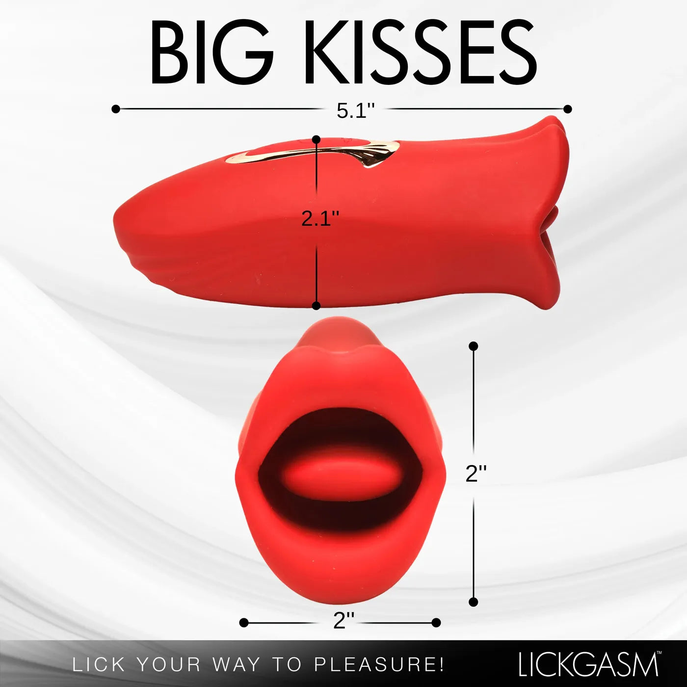 Lickgasm Kiss and Tell Mini – Vibrating Clitoral Stimulator
