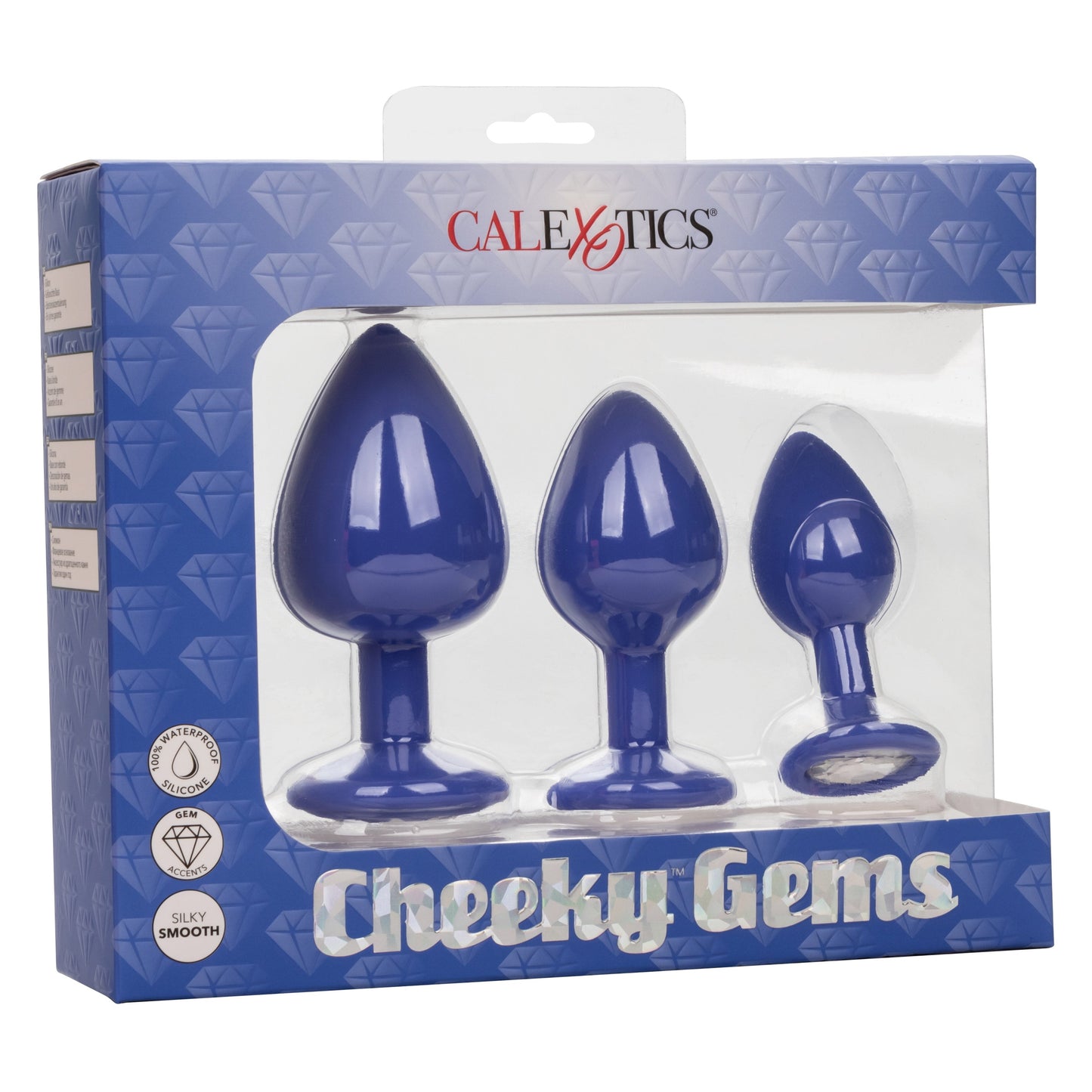 Cheeky Gems – Anal Training Kit with Three Graduated Anal Plugs