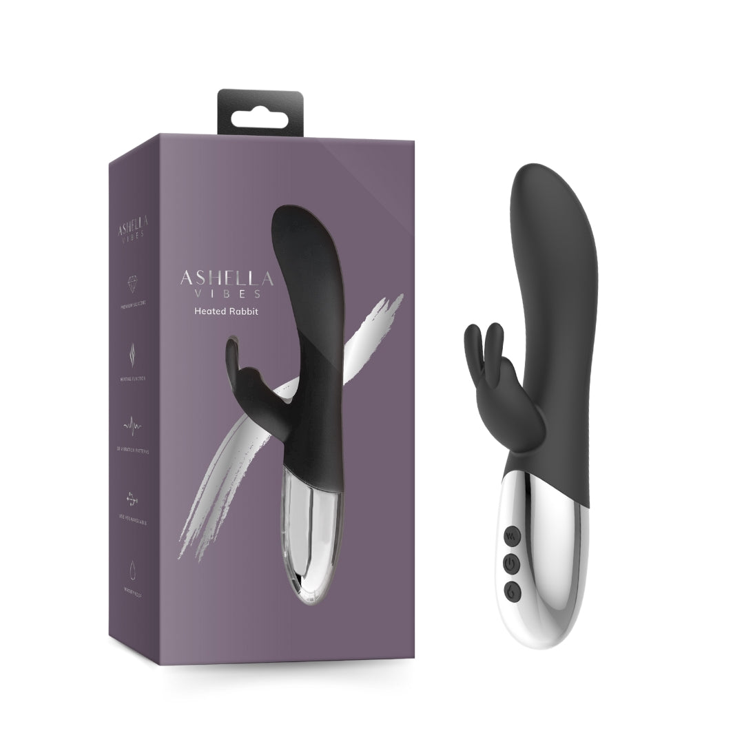 Ashella Vibes Heated Rabbit – Heated 10-Function Rabbit Vibrator
