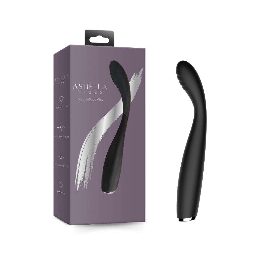 Ashella Vibes Slim (Purple) – Slim G-Spot Vibrator