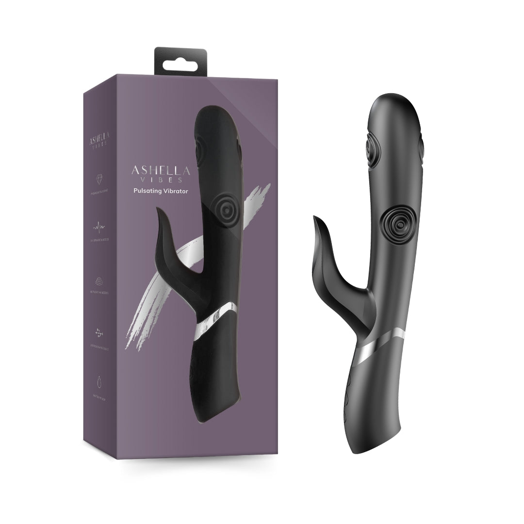 Ashella Vibes Pulsating Vibrator for Intense Pleasure and Stimulation