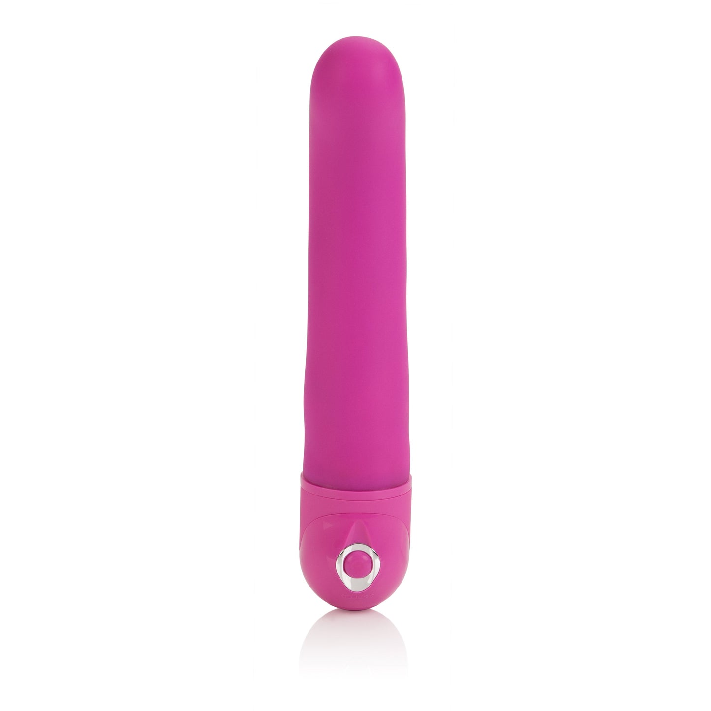Power Stud G Waterproof Vibrator Pink 6.75 Inch Flexible Body-Safe PVC with 3 Speeds