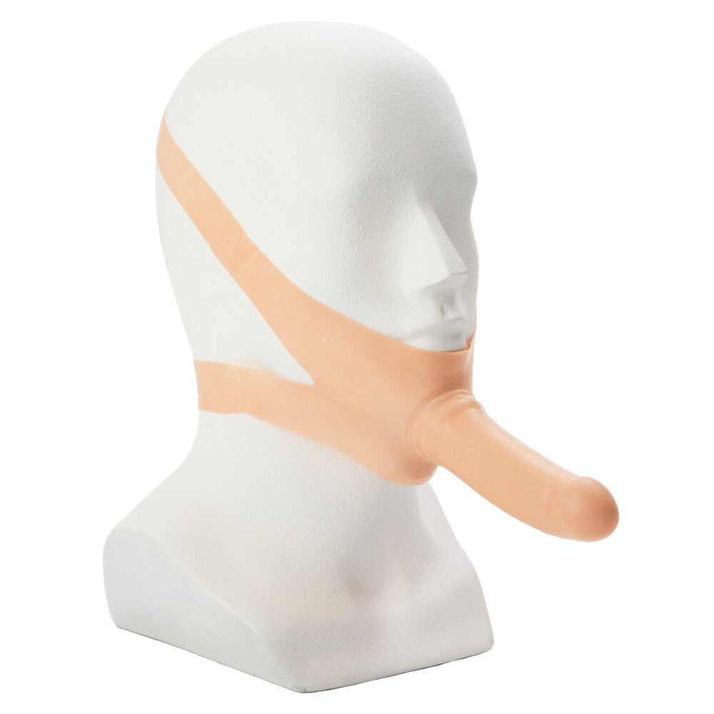Accommodator 5 Inch Wearable Face Strap On Dildo Flesh