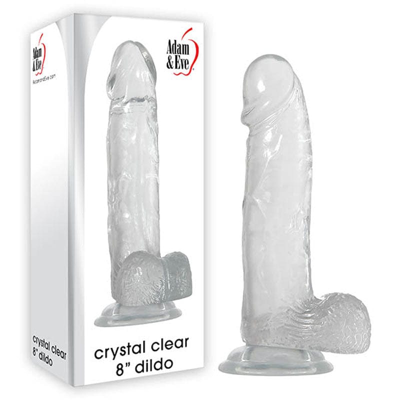Adam & Eve Crystal 8 Inch Dildo