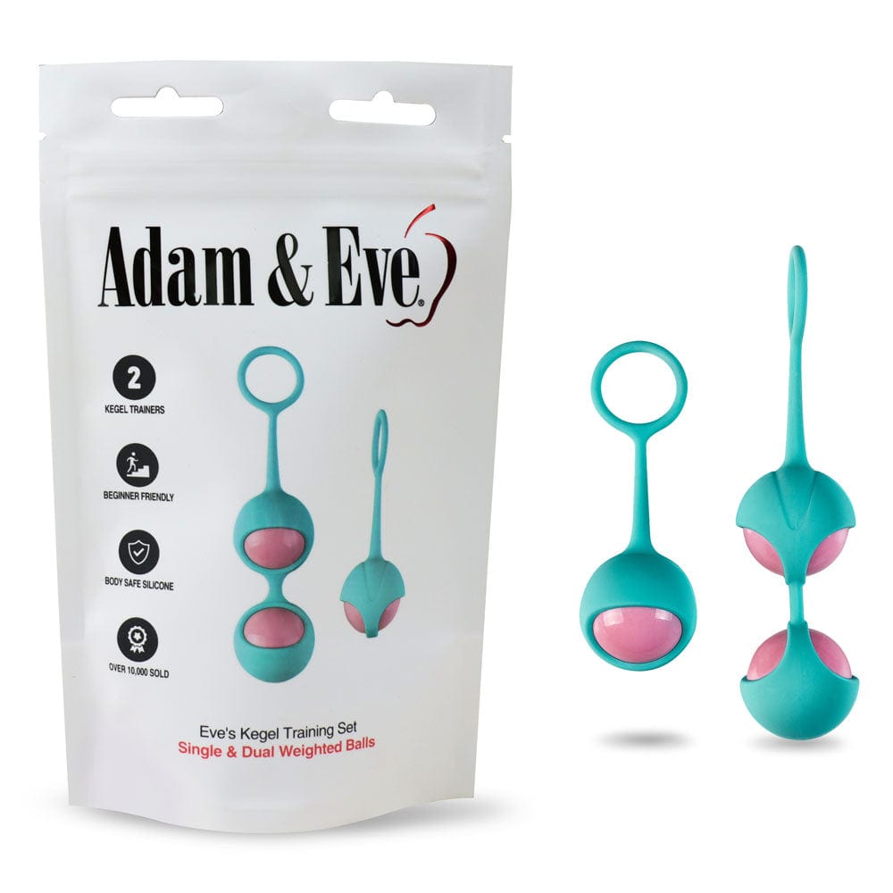 Adam & Eve Eve's Kegel Training Set - 9.6cm & 14cm