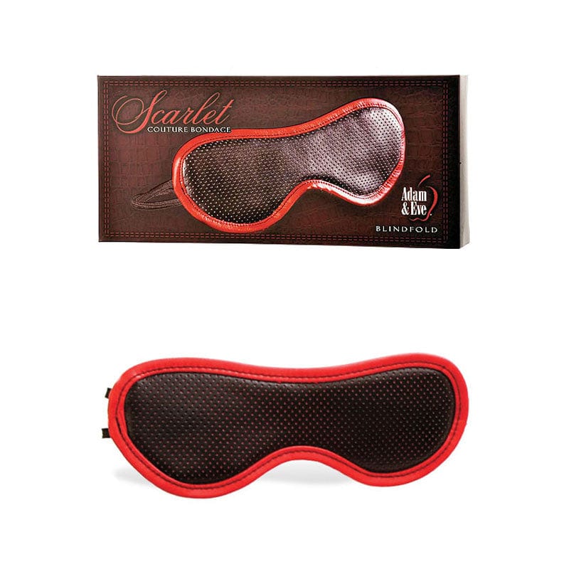 Adam & Eve Scarlet Couture Blindfold for Sensual Adventures