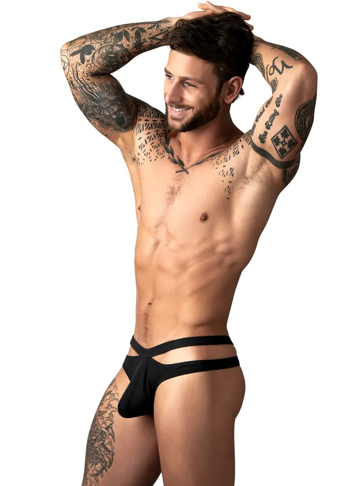 Eco Cozy Cutout Thong – Eco-Friendly Lingerie Bottoms US Sizes 36-42