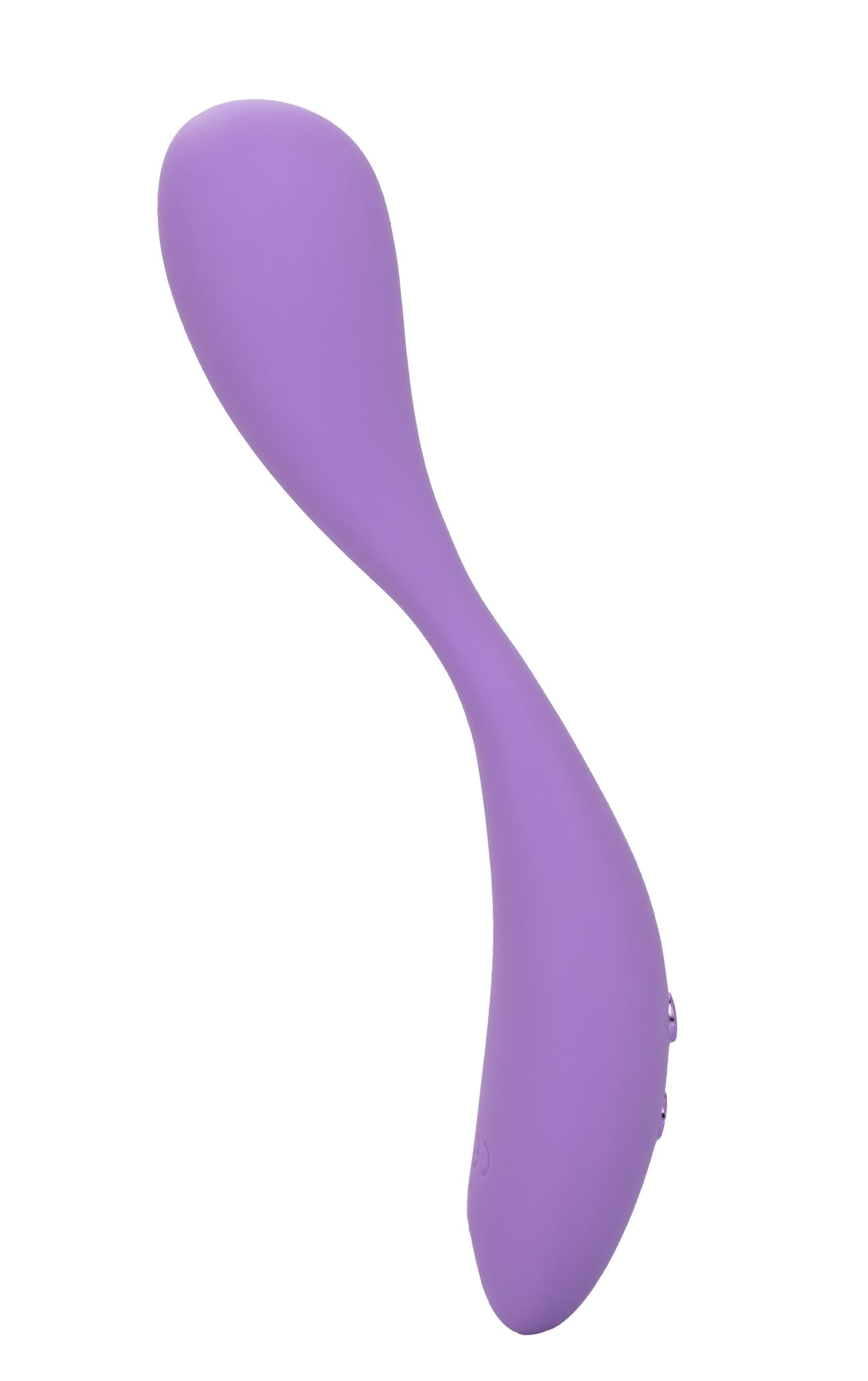 Contour Demi Purple Flexible Liquid Silicone Massager with 10 Vibration Functions and Waterproof Design