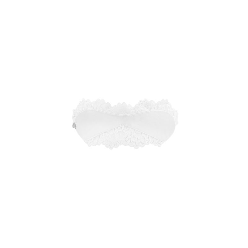 Amor Blanco Eye Mask Luxurious Satin Sleep Accessory