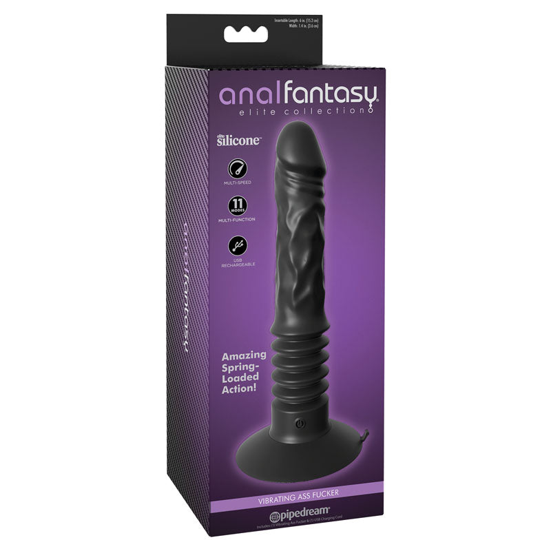 Anal Fantasy Elite Vibrating Ass Fucker 30.5 cm Anal Vibrator