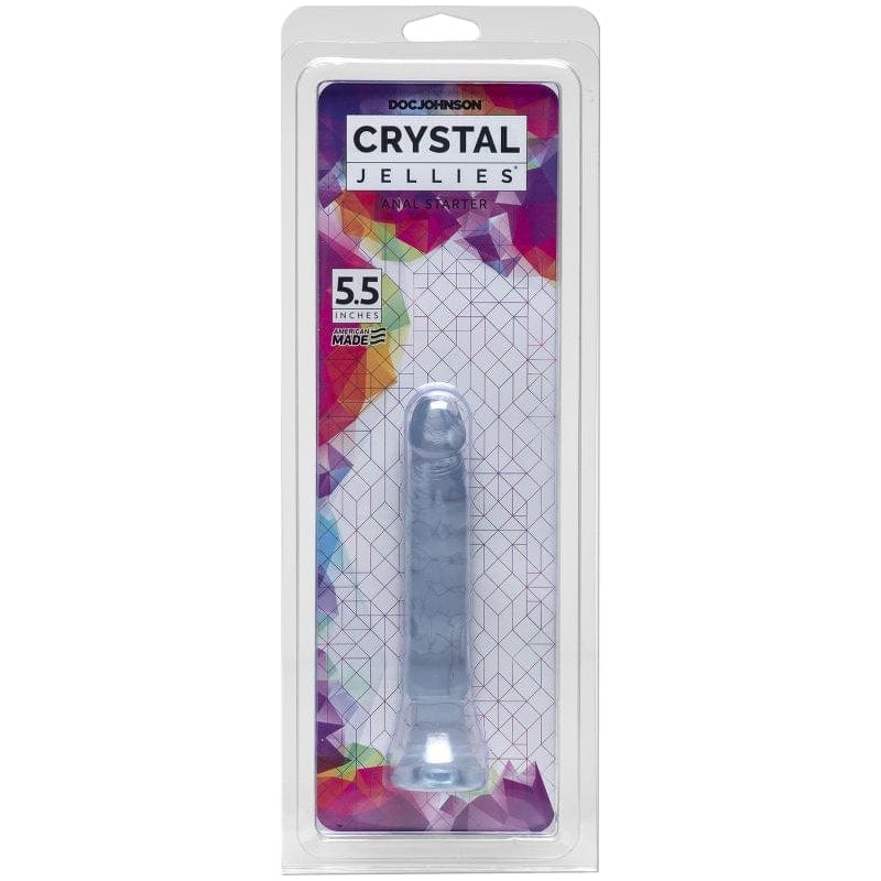 Anal Starter Clear 5.5 Inch Crystal Jellies for Beginners