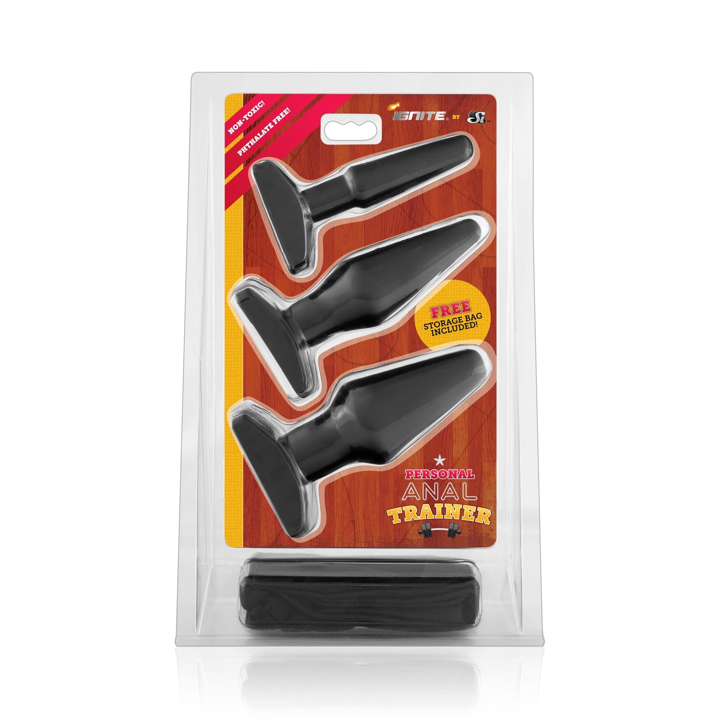 Anal Trainer Kit Black - 3 Sizes for Beginners