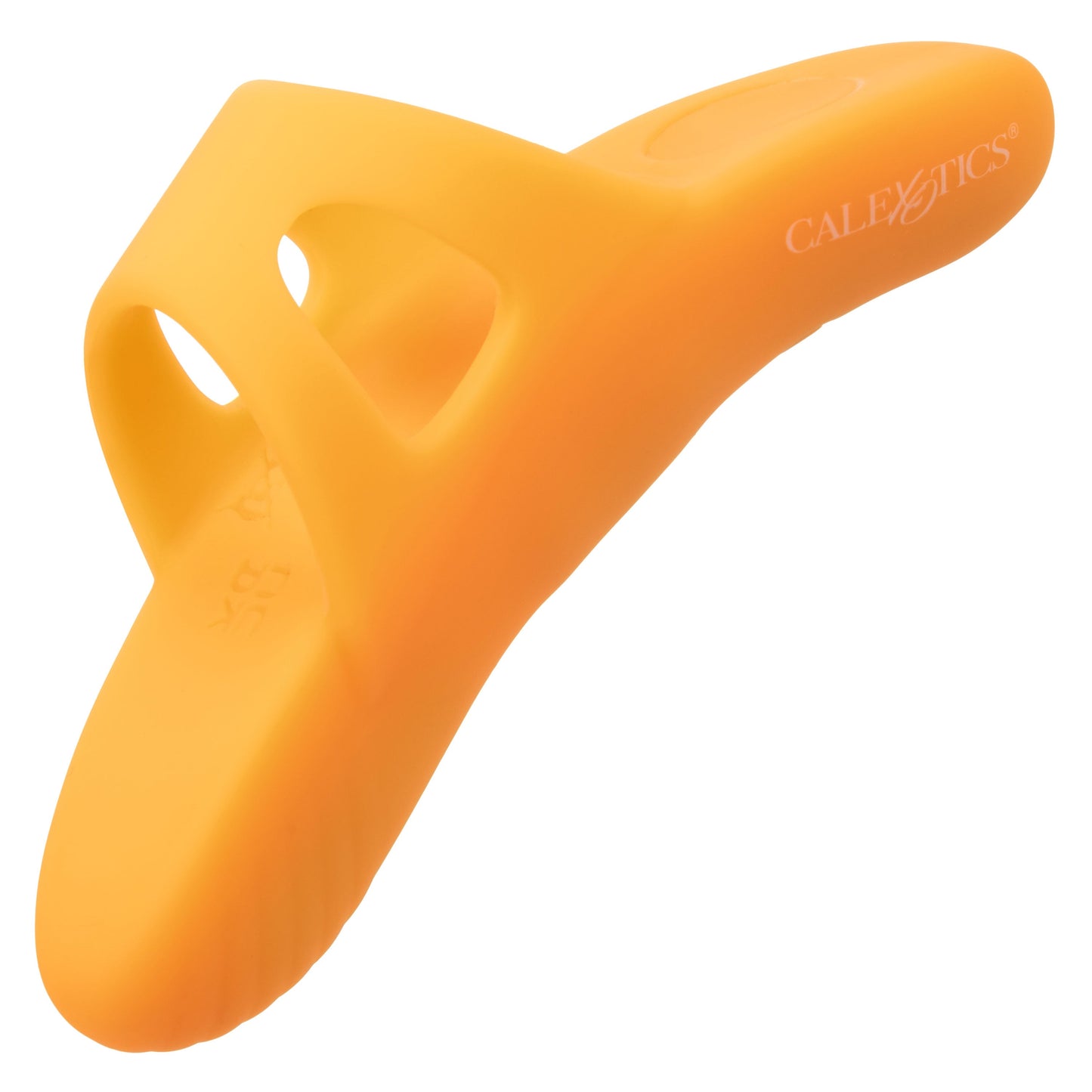 Neon Vibes The Pleasure Vibe (Orange) – Rechargeable Ergonomic Finger Vibrator with 10 Functions