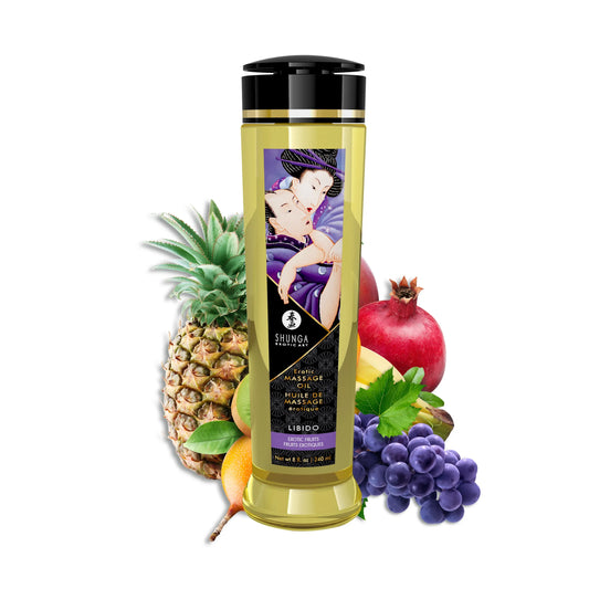 Libido Exotic Fruits – 8 Fl. Oz. Erotic Massage Oil