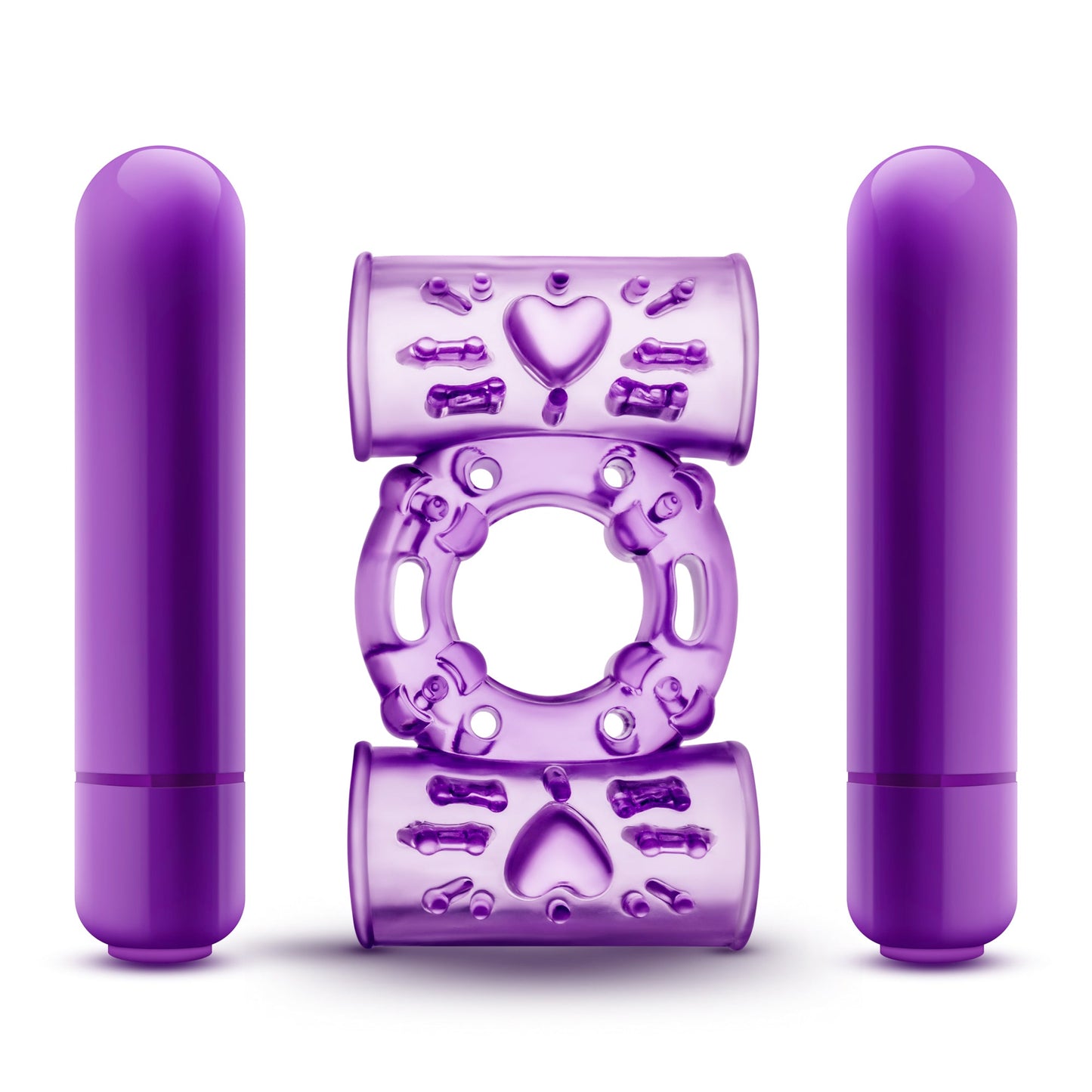 Play With Me Double Play – Dual Vibrating Cock Ring