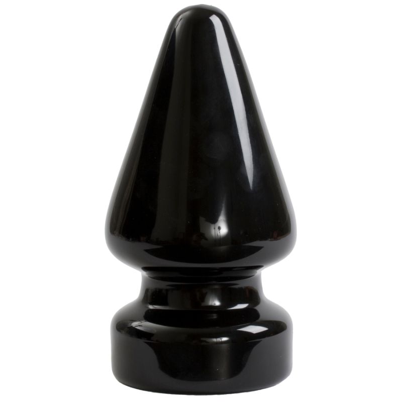 Ass Master Butt Plug 9 Inch Length 4.5 Inch Diameter Black