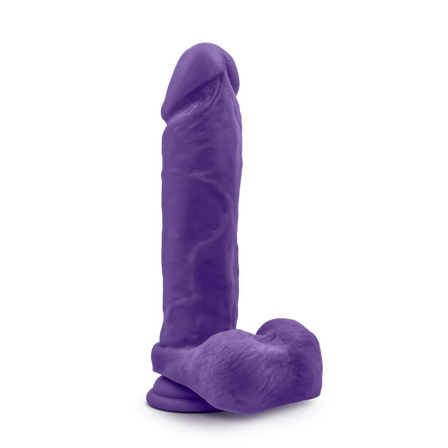 Au Naturel Bold Massive 9 Inch Purple Dildo