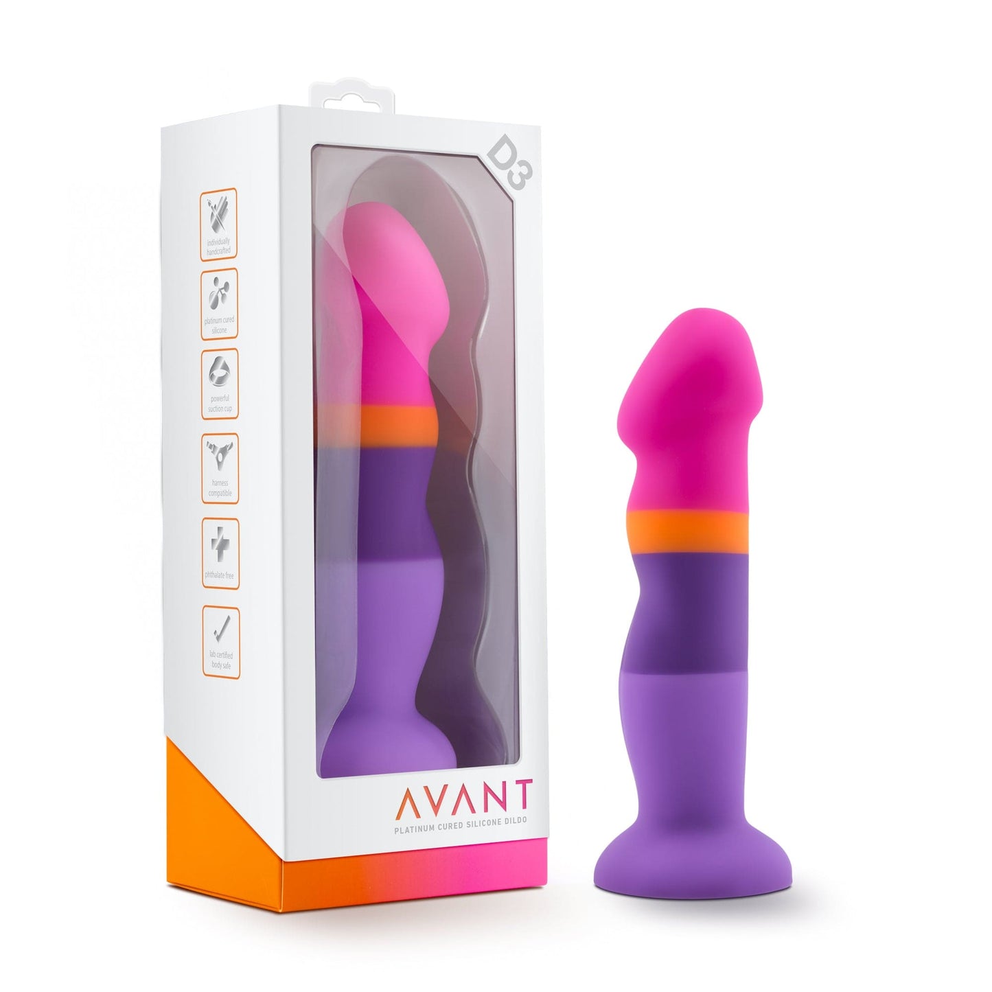 Avant D3 Summer Fling (Silicone) 8 Inch Dildo