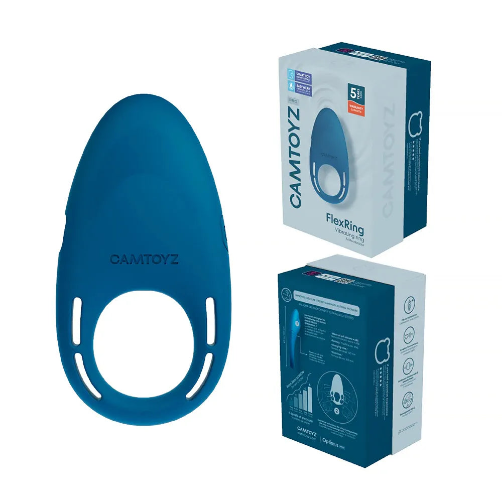 Camtoyz Flex Ring – App-Controlled Vibrating Cock Ring