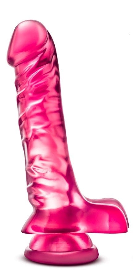 B Yours Basic 8 Pink Realistic Dildo with Suction Cup