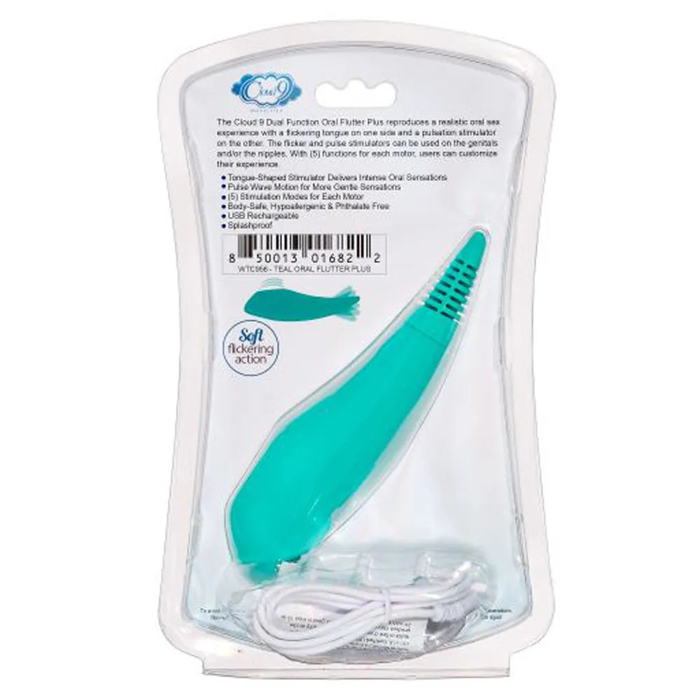 Cloud 9 Dual Function Oral Flutter Plus – Dual Motor Oral Stimulator