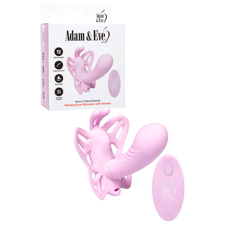 Adam & Eve Venus G-Spot Butterfly – USB Rechargeable Remote-Controlled Vibrator