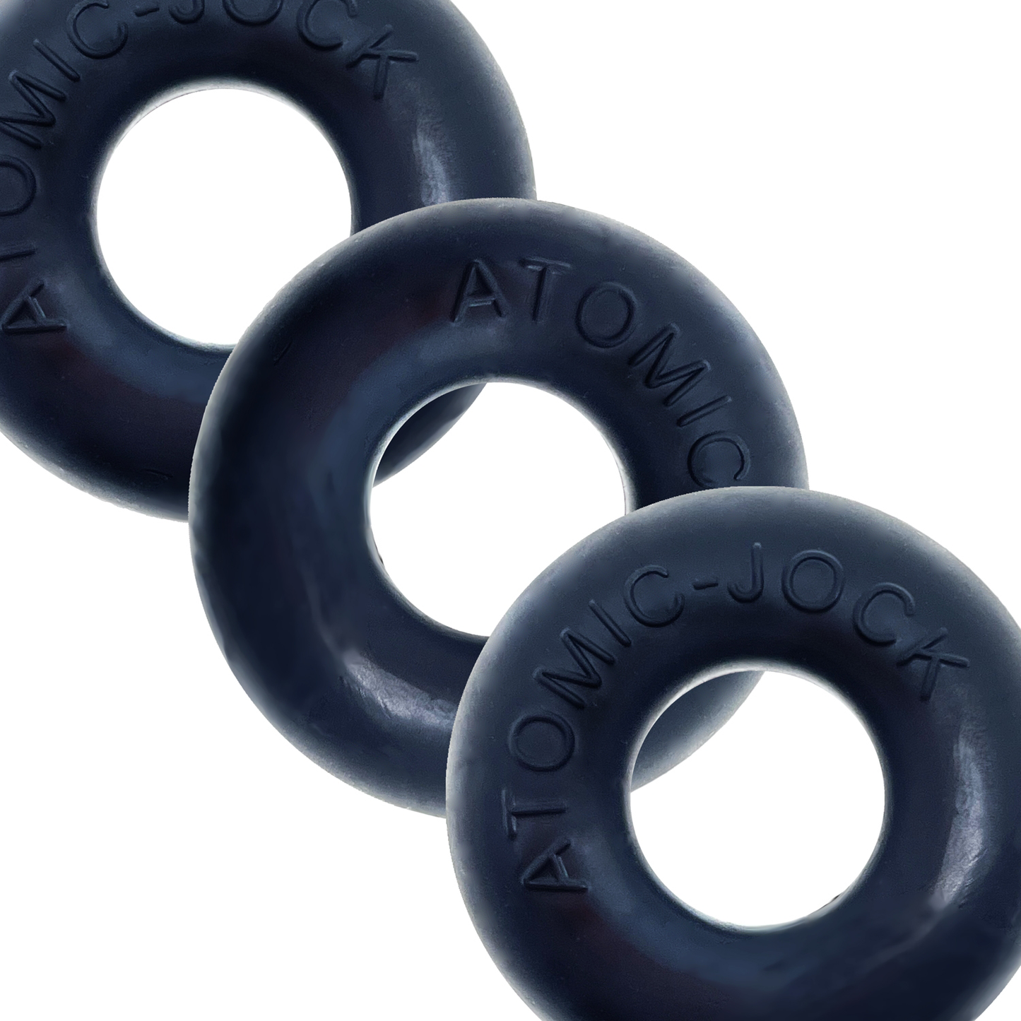 Oxballs Ringer 3-Pack (Night Black) – Silicone Cockring Set