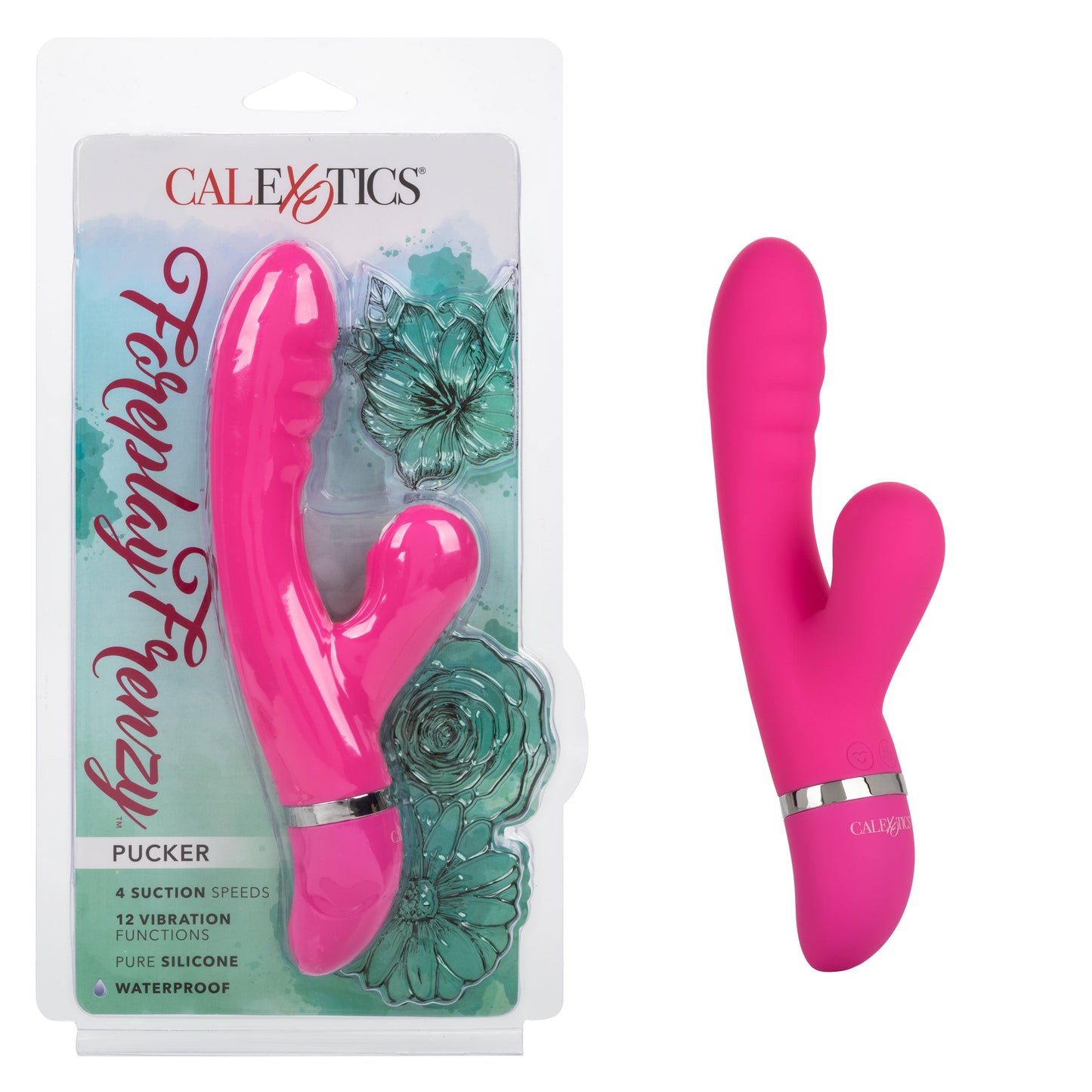 Foreplay Frenzy Pucker – Dual Motor Rabbit Vibrator with Suction