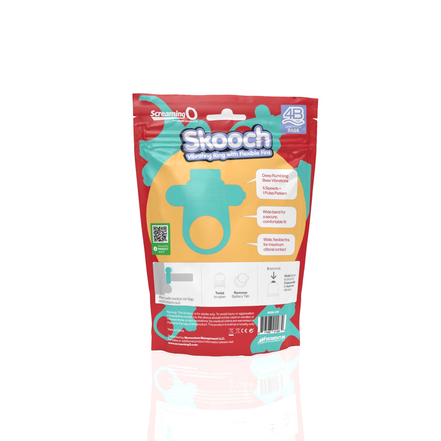 Skooch 4B Low Pitch Bass (Kiwi | Strawberry)