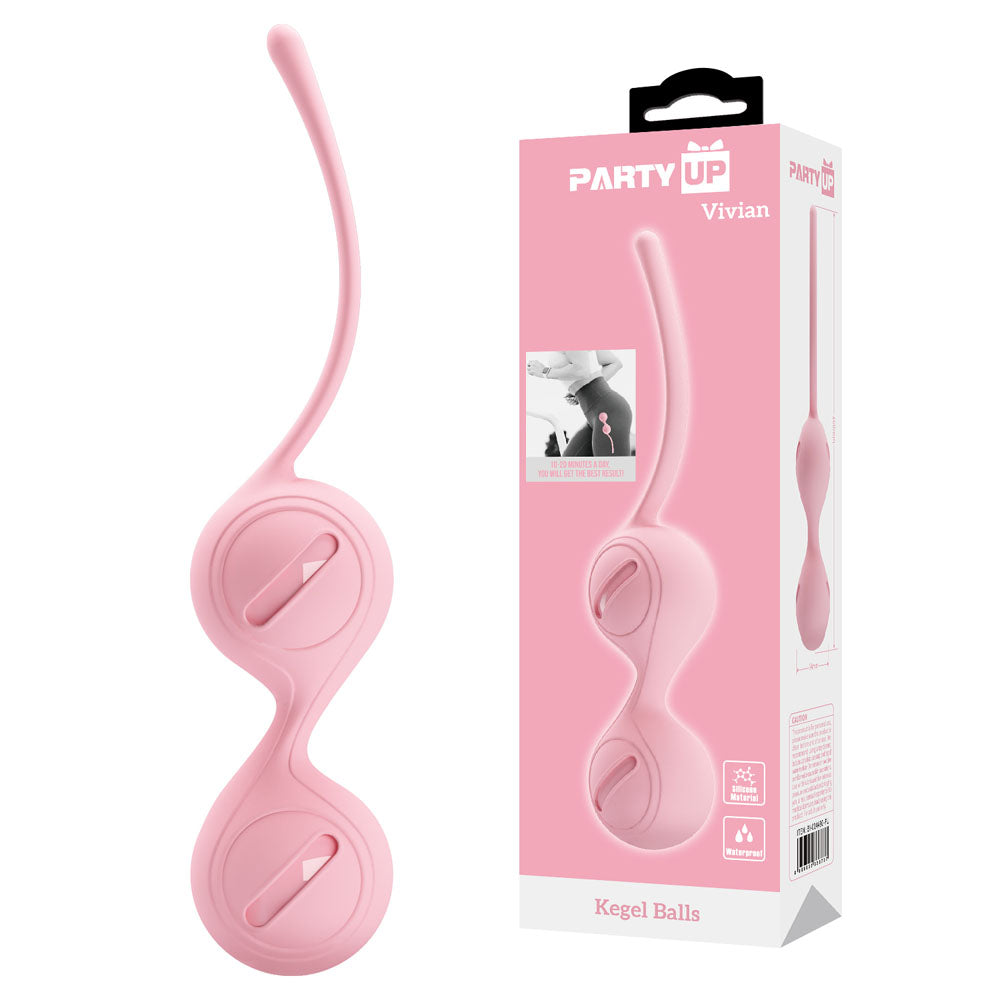 Party Up Vivian Kegel Balls Silicone Pelvic Strengthening Exercise Toy
