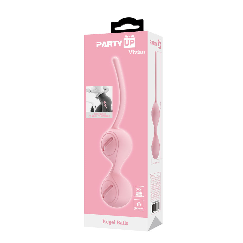 Party Up Vivian Kegel Balls Silicone Pelvic Strengthening Exercise Toy