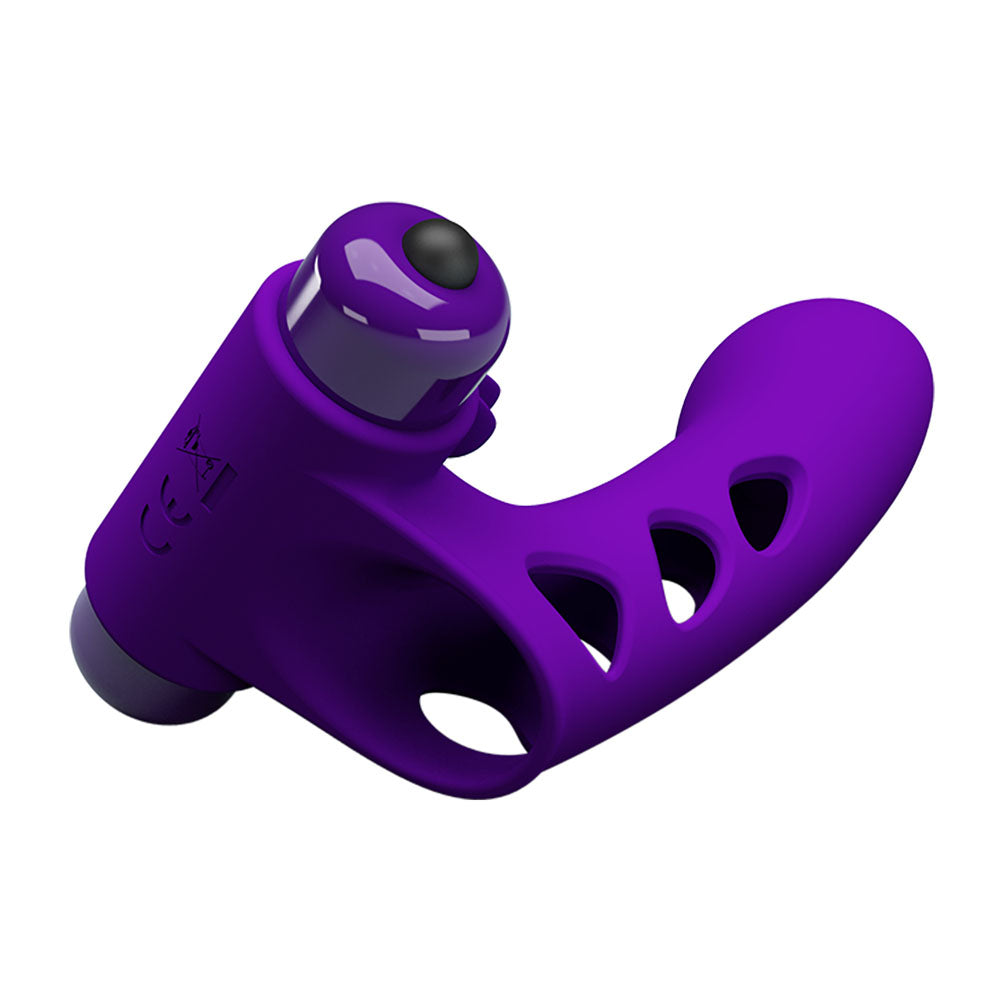 Party Up Mike Finger Vibe Vibrating Finger Vibrator for Intimate Pleasure