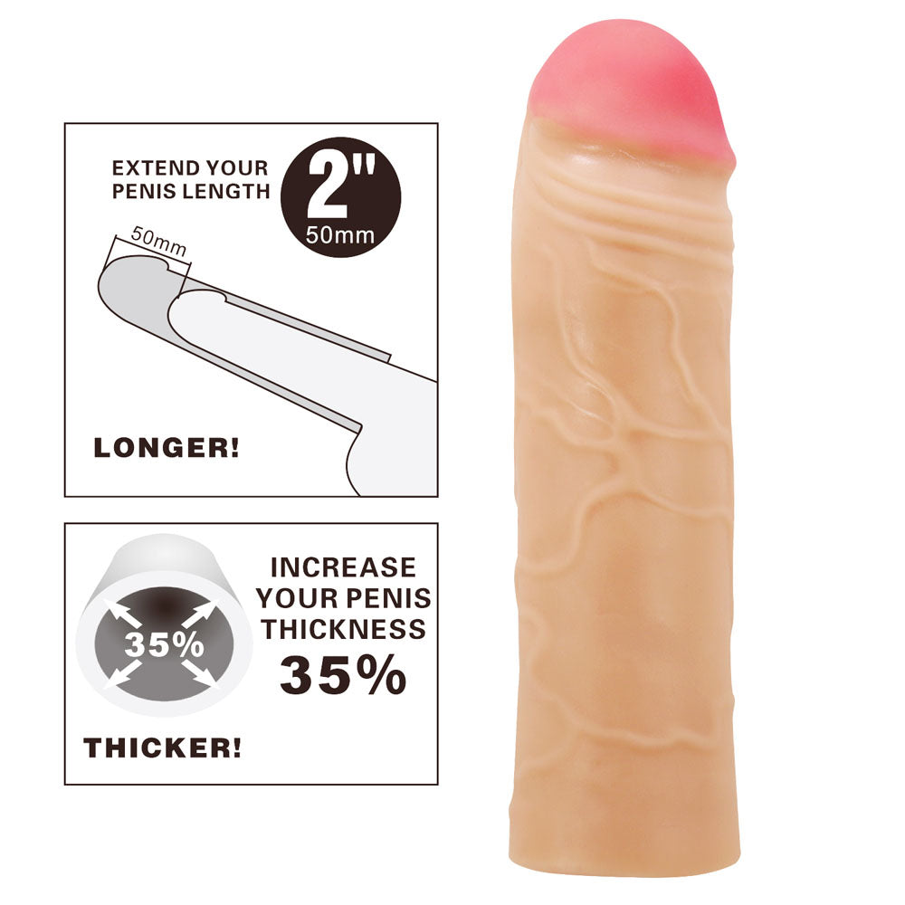 Party Up Parker (2 Inch) – Penis Extender Sleeve