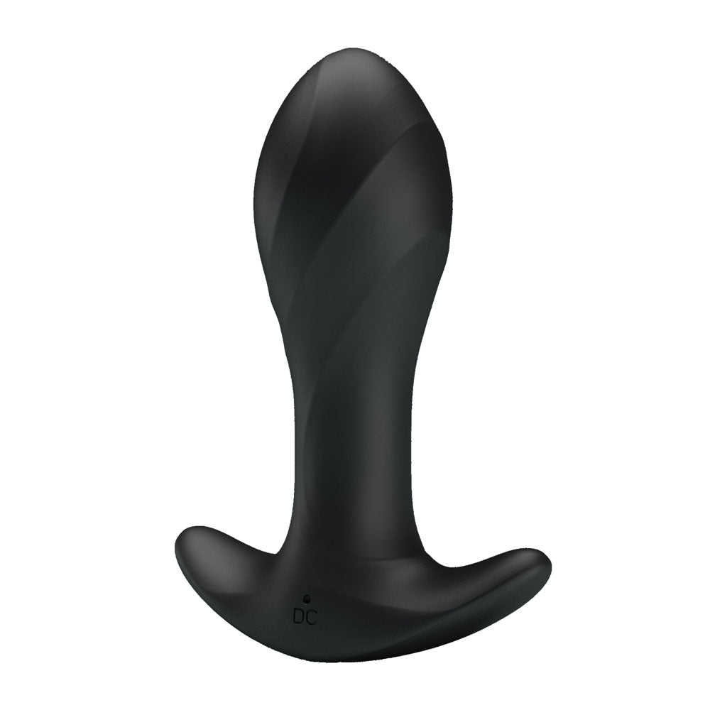 Party Up Keith Vibrating Butt Plug - 10.5 cm Anal Toy with 12 Vibration Functions