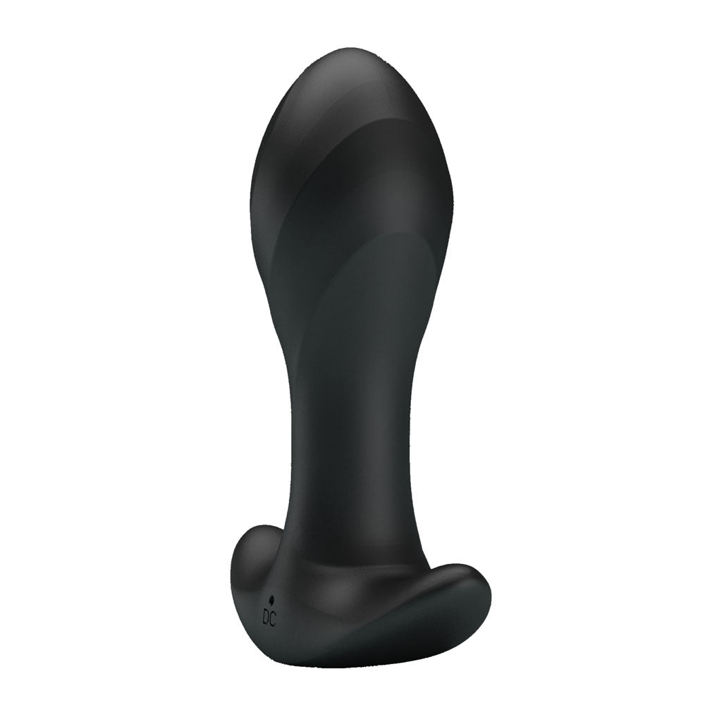 Party Up Keith Vibrating Butt Plug - 10.5 cm Anal Toy with 12 Vibration Functions