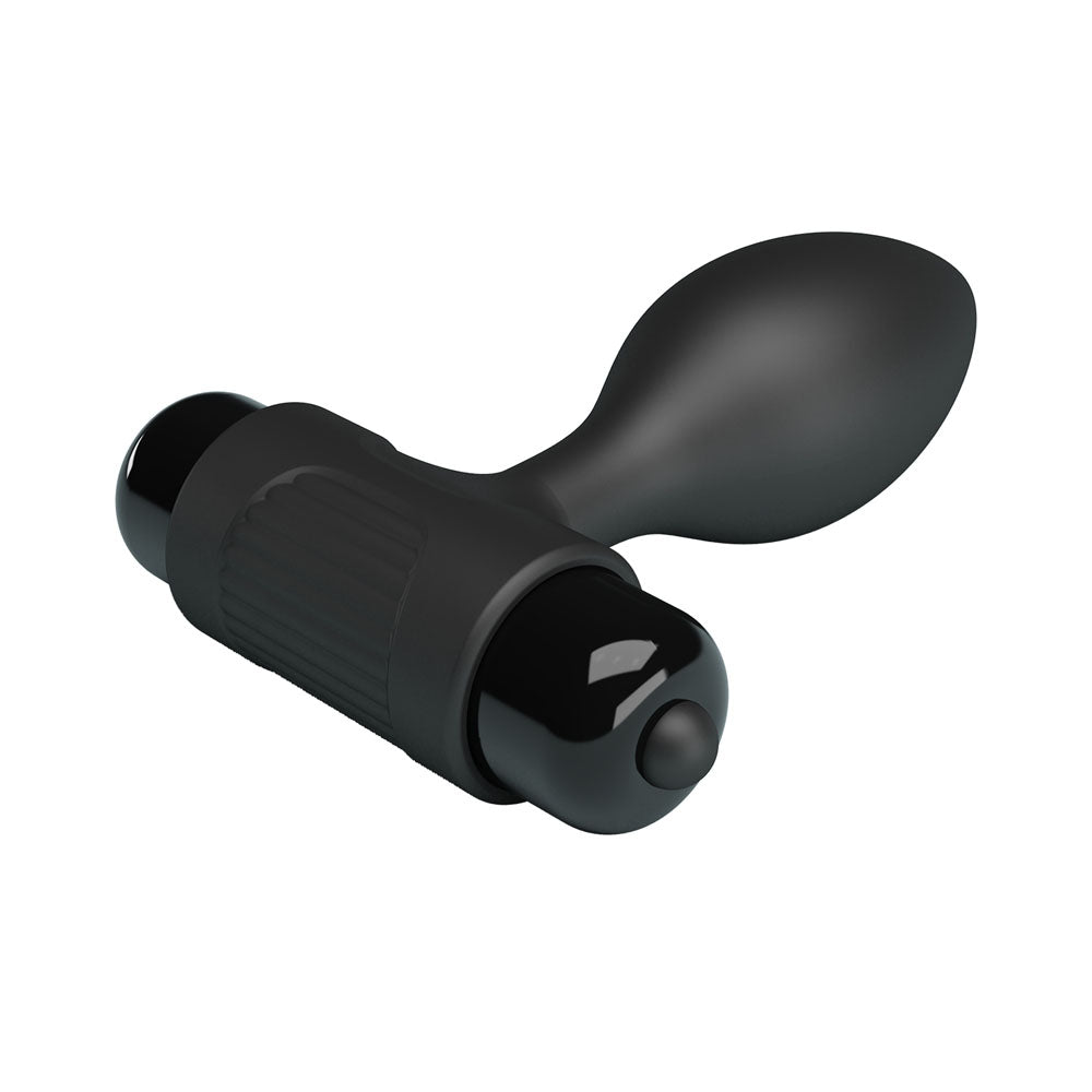 Party Up KEN (Black) – 8.6 cm Vibrating Butt Plug