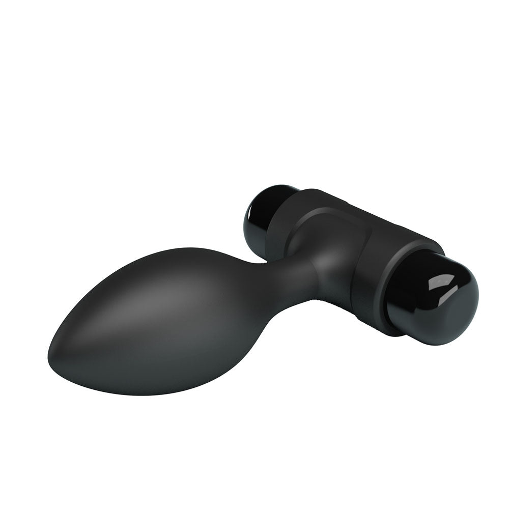 Party Up KEN (Black) – 8.6 cm Vibrating Butt Plug
