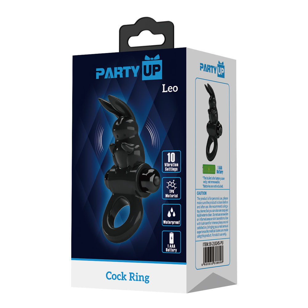 Party Up Larry – Vibrating Silicone Cock Ring 11.3 cm