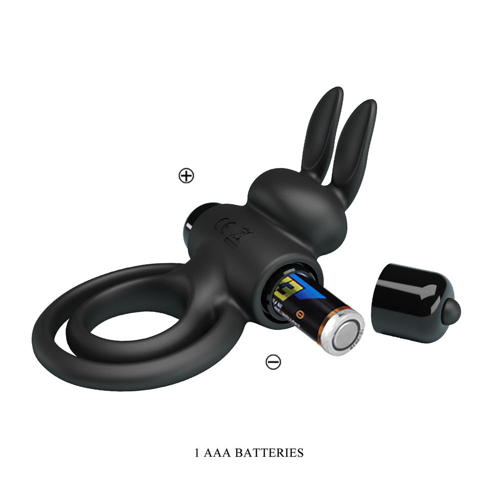 Party Up Lawrence – Vibrating Silicone Cock Ring and Balls Ring