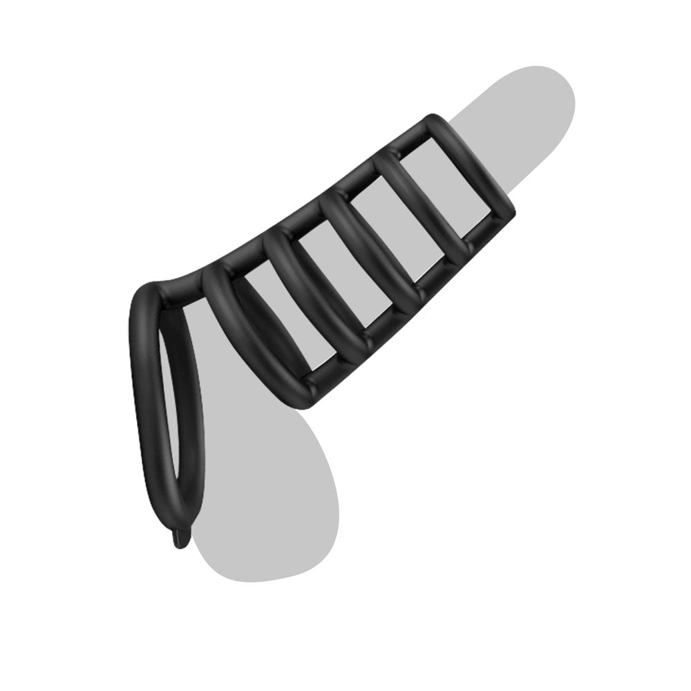 Party Up Kim Cock Cage Cock Ring Extender for Intense Pleasure
