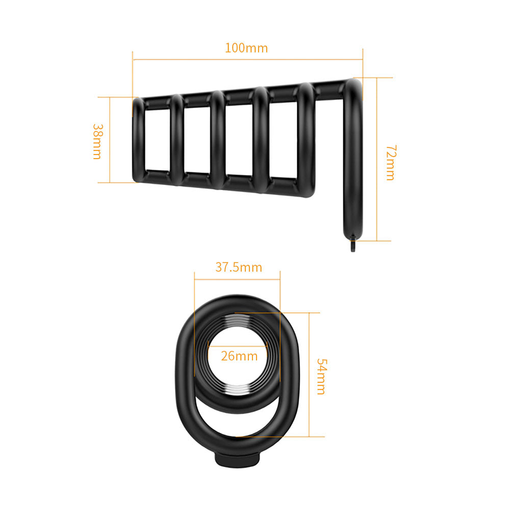 Party Up Kim Cock Cage Cock Ring Extender for Intense Pleasure