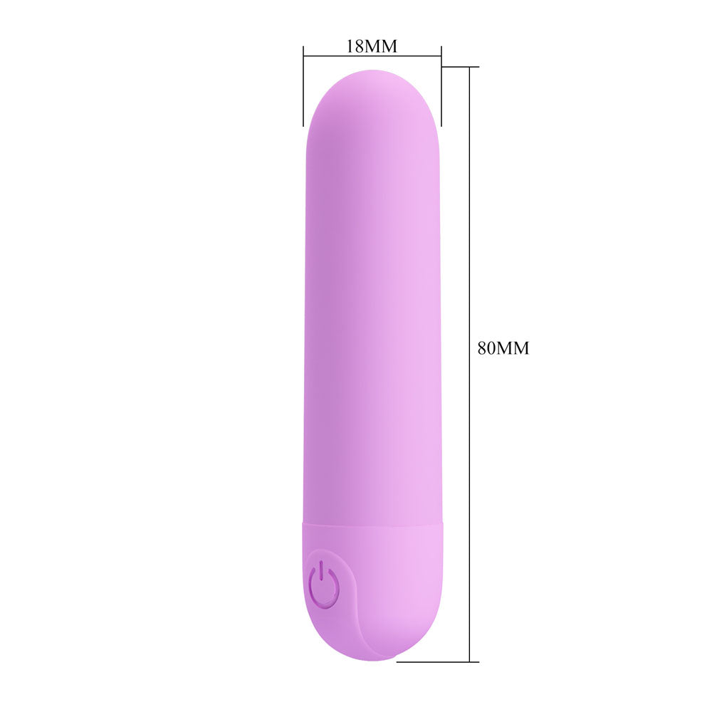 Party Up Greg Mini (Black) – USB Rechargeable 8 cm Bullet Vibrator