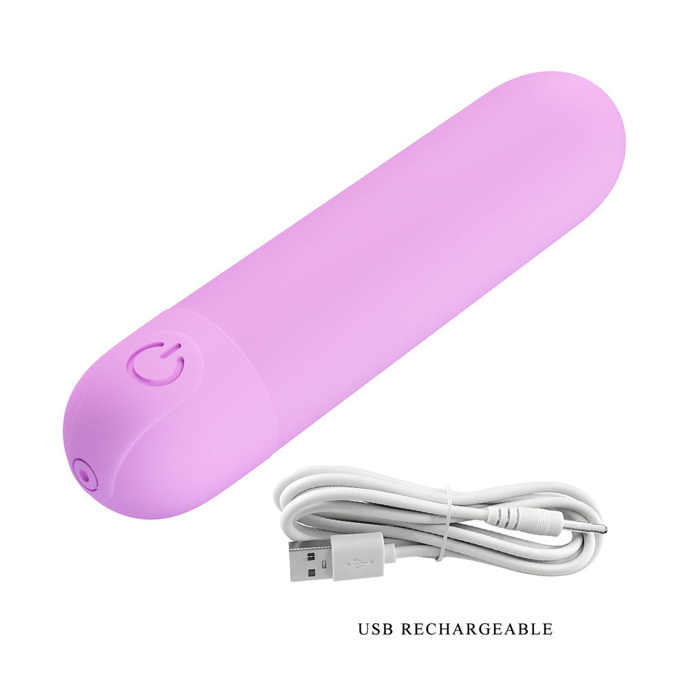 Party Up Greg Mini (Black) – USB Rechargeable 8 cm Bullet Vibrator
